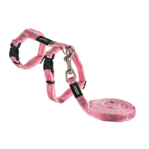 Rogz Sparklecat Harness & Lead Set