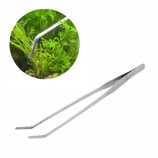 Stainless Steel Curved Tweezer
