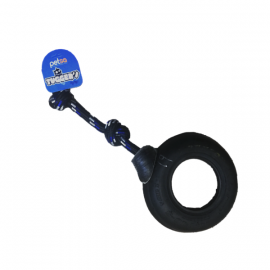 Tuggers Tyre, Cow Hoof Rope Toy