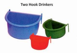 Daro Two-Hook Drinkers Small Plastic Hook - THP100