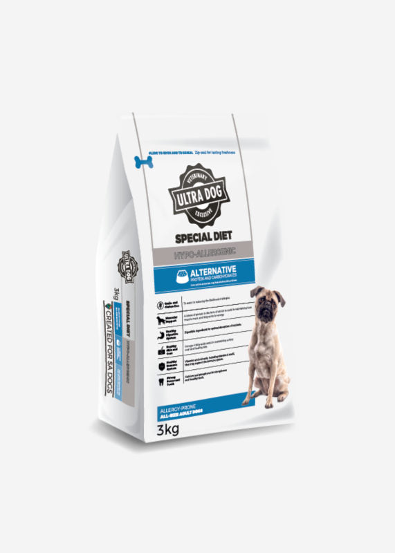 Ultra Dog SD hypo allergenic 3kg